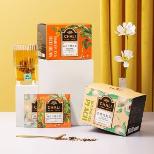 茶里CHALI 白桃乌龙赤小豆薏米铁观音组合2盒装