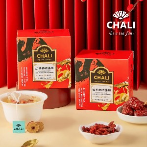 【买一送一】CHALI茶里 红枣枸杞姜茶7包/盒 茶包独立小袋装