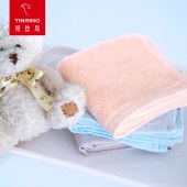 纤丝鸟 木纤维毛巾-素色童巾3条装 混色 26x48CM