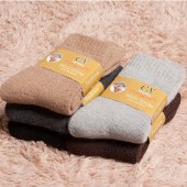 猫人5双装羊毛袜男冬季加厚袜子MR2012-5