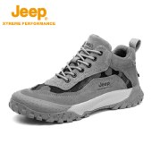 Jeep（吉普）秋冬新款休闲户外男式时尚高帮鞋P231091107