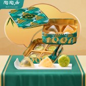 陶陶居冰晶夏日糕点礼盒400g 水晶糕绿豆糕