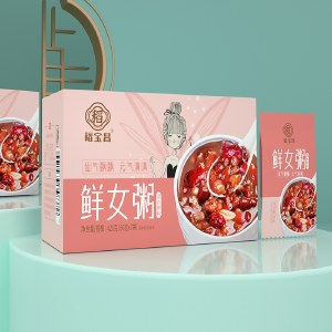 稻宝昌鲜女粥杂粮粥60gx7袋/盒
