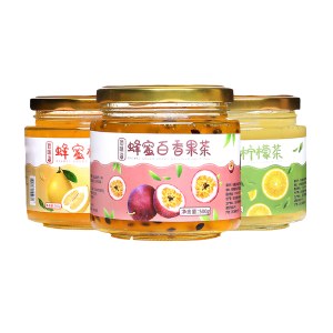 佰味葫芦蜂蜜百香果柚子茶500g*2罐