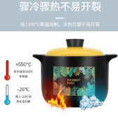 炊大皇家味煲 陶瓷煲炖汤煲煮粥 4L/19cm（2021新款）TCX3852