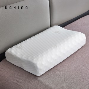 内野 馨雅乳胶枕 HU-HY06Z05 天然乳胶枕头 单个装 防螨抗菌