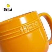 SMILEY 彩色年华温馨家庭对杯 SY-SB2004 陶瓷杯咖啡杯子带柄水杯4个装