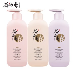 谷力香 顺滑洗沐护套装1500ML