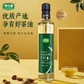 神农唛 有机山茶油500ML/瓶油茶籽油食用油
