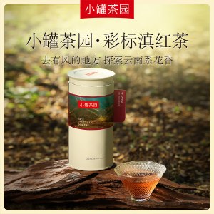 小罐茶 小罐茶园 彩标系列 滇红茶 125g