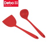 Debo德铂海格威 厨房用具2件套 硅胶中式铲大汤勺 DEP-833
