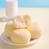 港荣蒸蛋糕淡糖450g整箱 饼干蛋糕早餐休闲零食糕点小面包