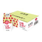 佳果源100%苹果汁 200ml*24盒 整箱装饮料