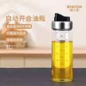 栢士德BYSTON厨房用高硼硅玻璃油壶420ml BST-159