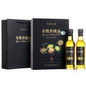 【爱心助农】光雾良源 有机核桃油礼盒 248ml*2瓶/盒 低温物理压榨