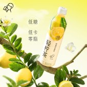 喜茶（HEYTEA）轻柠茶绿研柠檬茶低糖果味茶饮料450ml*15瓶