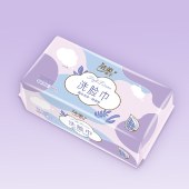 洁柔面子轻肤净颜抽取式洁面巾70抽6包装