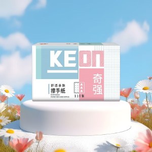 奇强 QQCSD231牌擦手纸110张/210mmx230mm/6包/组