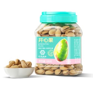 花家盛世 开心果328g 坚果干果坚果仁零食小吃