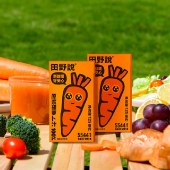 田野说100%原浆胡萝卜汁（迷你装）125ml*16盒