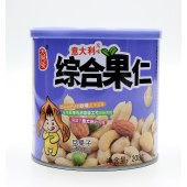 天兴隆综合果仁208g/罐 坚果零食小吃豆子花生仁