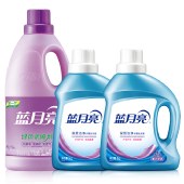 蓝月亮深层洁净洗衣液薰1kg*2+薰柔顺剂2kg