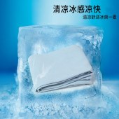 【9.9专区】惠寻 男女轻薄防紫外线防晒冰袖手套1双-蓝色