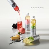 喜茶（HEYTEA）轻果茶果味茶饮料葡萄黑加仑乌龙茶450ML*15瓶