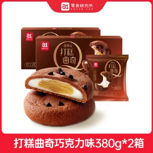a1曲奇打糕巧克力味380g/盒