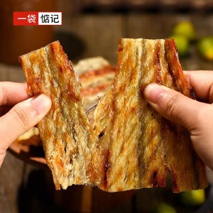 一袋惦记	鳗鱼片 原味 60g/袋 烤鳗鱼干非油炸低温烘焙小鱼干