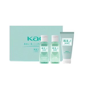 花王kao 安心系列旅行体验装-3件套 35ml*3 洗护用品旅行装
