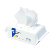 可爱多酒精湿巾80片盖巾*3包 大包实惠75度酒精湿巾纸巾清洁消毒杀菌