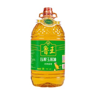 鲁王压榨玉米油绿色健康5L