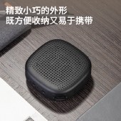 得力（deli）便携数码小蜜蜂扩音器教师专用大功率扩音教学专用导游扩音器 教学套装便携扩音器 51053 黑色
