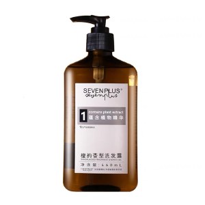 SEVEN PLUS 檀韵香氛洗发水460ml/瓶 木质檀香调洗发露