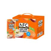 佰恩氏（BAIENSHI）胡萝卜苹果汁100%NFC纯果汁果蔬菜汁0脂无添加饮料 200ml*10瓶