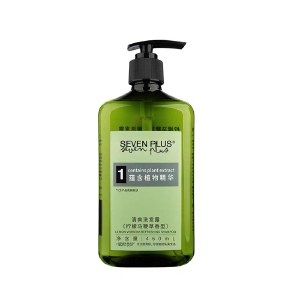 SEVEN PLUS 柠檬马鞭草香氛清爽洗发露460ml/瓶 洗发水