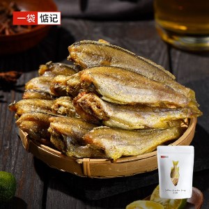 一袋惦记 黄鱼酥 50g/袋 香酥脆黄花鱼干烧烤海鲜小黄鱼干即食