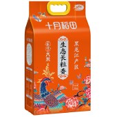 十月稻田 生态长粒香米5kg 东北大米10斤装