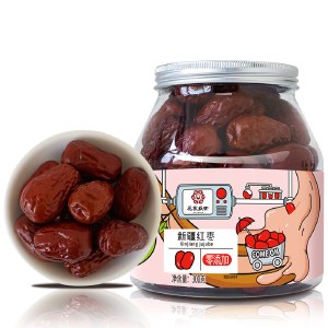 花家盛世 0添加新疆红枣300g圆罐装HWHZ300