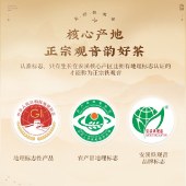 点都德炭焙铁观音288g 正宗安溪浓香型茶叶礼盒茶包小包装高档送礼年货