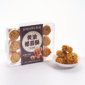 香港小熊 咸蛋黄黄油椰蓉酥 / 黑芝麻黄油椰蓉酥 230g 饼干糕点零食小吃