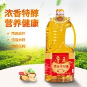 鲁王浓香花生油1.8L/瓶 一级压榨食用油厨房好粮油