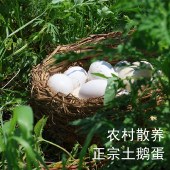 花家盛世 东北水库 吉林散养新鲜鹅蛋