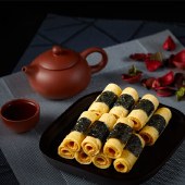 【2盒装】点都德紫菜鸡蛋卷 240g/盒 广州手信点心零食饼干小吃海苔鸡蛋卷