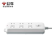 公牛新国标插座 S1330 1.8m 公牛插座插排插线板接线板