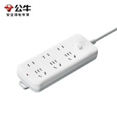 公牛新国标插座 S1330 1.8m 公牛插座插排插线板接线板