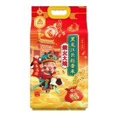柴火大院 财火大院 黑龙江长粒香米5kg 东北大米