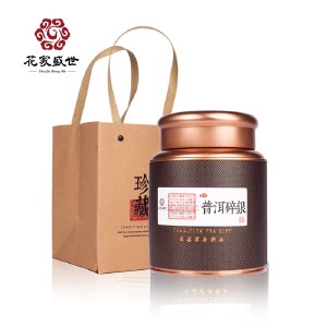 花家盛世 黑罐普洱碎银250g礼袋装 HJSS-HG-PESY-250