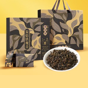 点都德炭焙铁观音288g 正宗安溪浓香型茶叶礼盒茶包小包装高档送礼年货